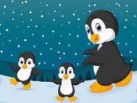 Winter pinguins memory