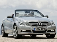 Benz e-class cabriolet slide