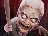 Scary granny escape